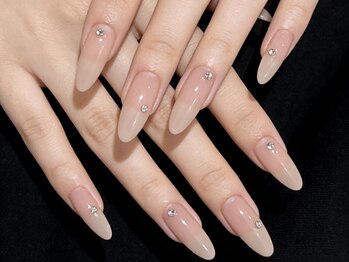 ベストネイル 大宮東口店(Best Nail)/長さ出しワンカラーストーン放題