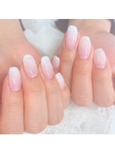 リジョイスヘア エン(REJOICE hair EN)/白グラデーション