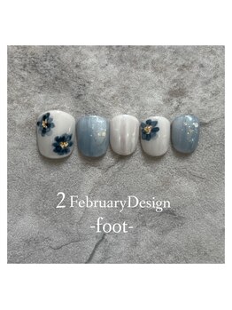 エトワールネイル 高崎筑縄町店(Etoile nail)/24年2月フット定額