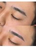men's眉ブロウ垢抜けスタイリング（Wax・間引き）