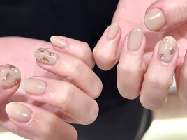 押し花ネイル