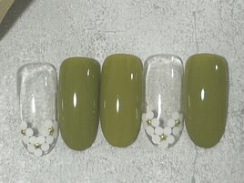 ホロフラワーネイル