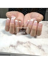 エリー(ellie)/ベースカラーなしフレンチネイル