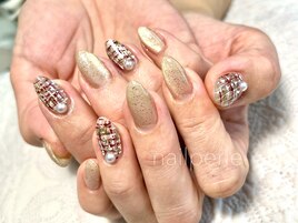 ツイードネイル