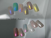 マーメイドネイル(Mermaid Nail)/ワンカラーオーロラミラー