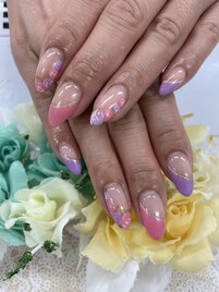 【水本】お花nail
