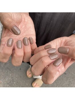 ネイルサロン エーナイン ザ ビッグ豊平店/HAND/シンプル