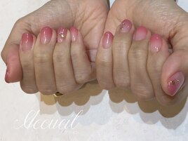 オーナメント風ネイル