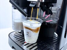 無料カフェサービス付き♪ 挽きたてコーヒーで贅沢なサロン時間