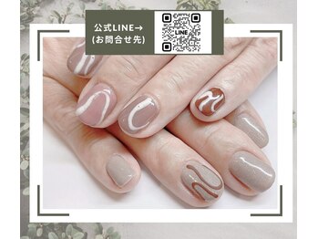 アーラ バイ ヴィアルーチェ(aLa by VIALUCE)/秋・冬 シンプルネイル