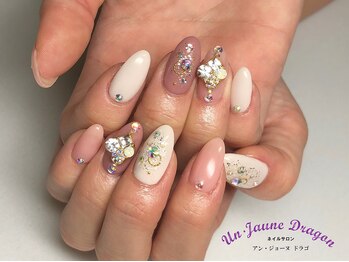 アン ジョーヌドラゴ/シンプル☆ピンクネイル