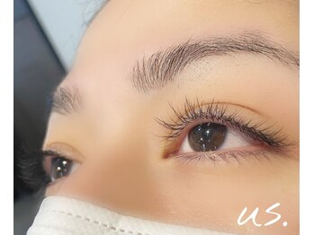 アス(us.)/フラットラッシュJカール140本