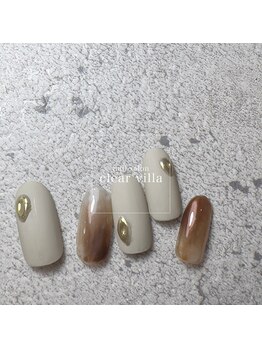 ネイルサロンクリアヴィラ(nail salon clear villa)/trend designコース￥8990