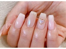 レイ ネイルアンドセレクトショップ(Lei Nail&Selectshop)/クリアミラー＆ハート