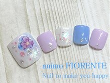 アニモ フィオレンテ せんげん台西口店(animo FIORENTE)/【定額フットネイル】¥8500
