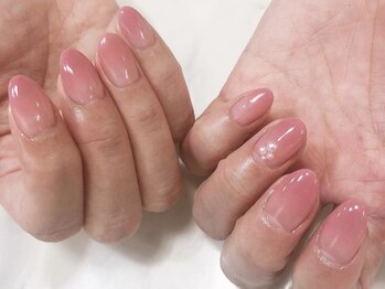 マァネイル(Maaa nail)の写真/【ナチュラルジェル¥5900】お仕事上派手なネイルが出来ない方や、シンプルなネイルがお好きな方に◎