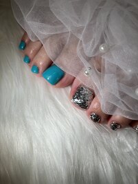 フットネイル(ワンカラー)