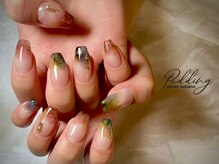 プディング(Pudding)の雰囲気（当店大人気のインクネイルで大人おしゃれな爪先に♪）