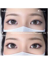 スウィートアイズ(Sweet eyes)/LEDフラットラッシュ120本