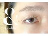【マツエク×パーマ〈&Healthy アンドヘルシー〉】フラットラッシュ100本