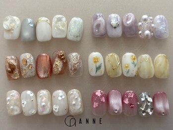 アンネ 梅田 ALLYS店(ANNE)/monthly design4月☆パラジェル