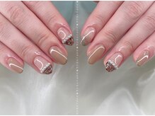 ココナッツネイル/ニュアンスネイル