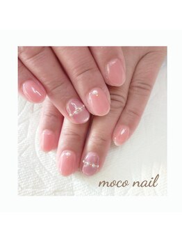 モコネイル(moco nail)/☆ワンカラー2本アート☆