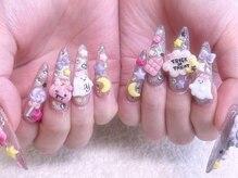 Nailstudio Remede【ネイルスタジオ ルメッド】/ハロウィン3D盛り