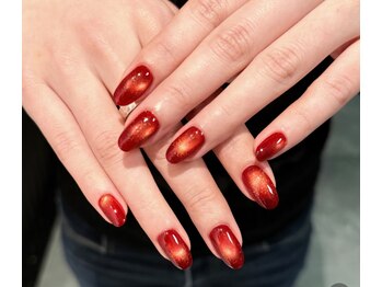 バイムーンサロン(By Moon Salon)/可愛いちゅるん赤マグネット