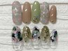 今回のおすすめデザイン☆プチプラネイル　¥5000