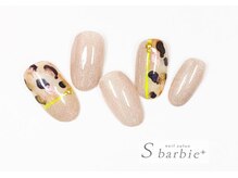 ネイルサロンエスバービー(nail salon S barbie)/秋レオパード