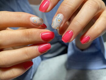 ミリネイルズ(milli nails)/落書きフラワー