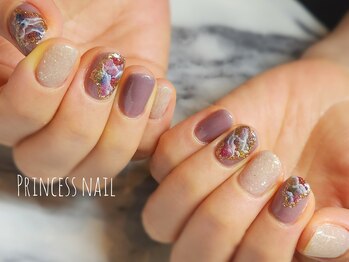 プリンセスネイル(Princess nail)/天然石ネイル 10800