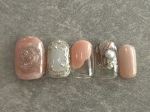 カラネイル 南森町店(calla nail)/クール　ピンクネイル