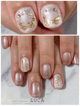 ネイルアトリエルカ(nail atelier LUCA)/M-951 リースクリスマスネイル