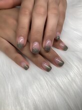 サフィールネイルサフィールネイル(Saphir nail)/ラメグラデーション
