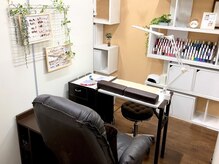 ピピポ ネイルアンドアイ 豊岡店(PIPIPO NAIL&EYE)の雰囲気（半個室で周りの目を気にせずゆったりできます☆）