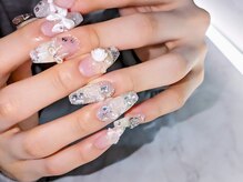 ヘネシー 仙台店(HENECY)/春ネイル/レース/仙台