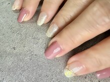 カナ(kana愛)/大人のピンクネイル