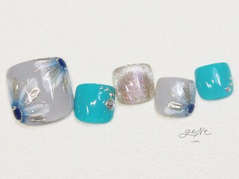 geNe 'n GRUS(ジーン アンド グルス)/7月8月FOOTトレンドアート