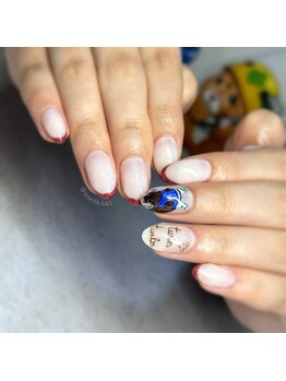 エムネイル ブランチ(Mネイル branch)/手書きアート.m