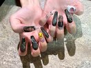 【スカルプ×推しネイル】