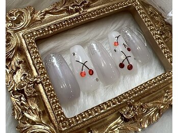 定額アート/チェリーネイル