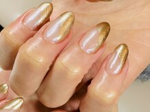 オハナ(OHANA)/gold nail plus fairy nail