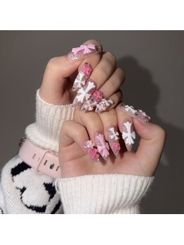 カノアネイル(kanoa nail)の写真/かわいいを詰め込む◎韓国ガーリーネイル