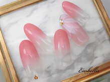 アンベリール 横浜店(Embellir)/(1210)手描きフラワーネイル