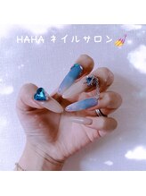 ハハ(HAHA)/夏デザイン！！マグネット&水色