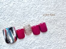 ルークネイル 恵比寿店(LUKE NAIL)/ニュアンスグラデーションフット