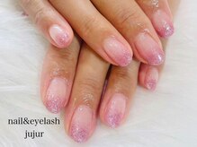 ジュジュル 稲毛本店(jujur)/ラメグラデーション