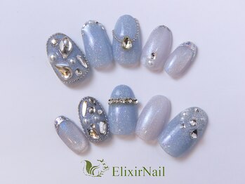 エリクサーネイル 心斎橋(Elixir Nail)の写真/ずっとオフ無料!!【時間内アートやり放題コース90分¥9480】持ち込み画像に対応できる高い技術力♪